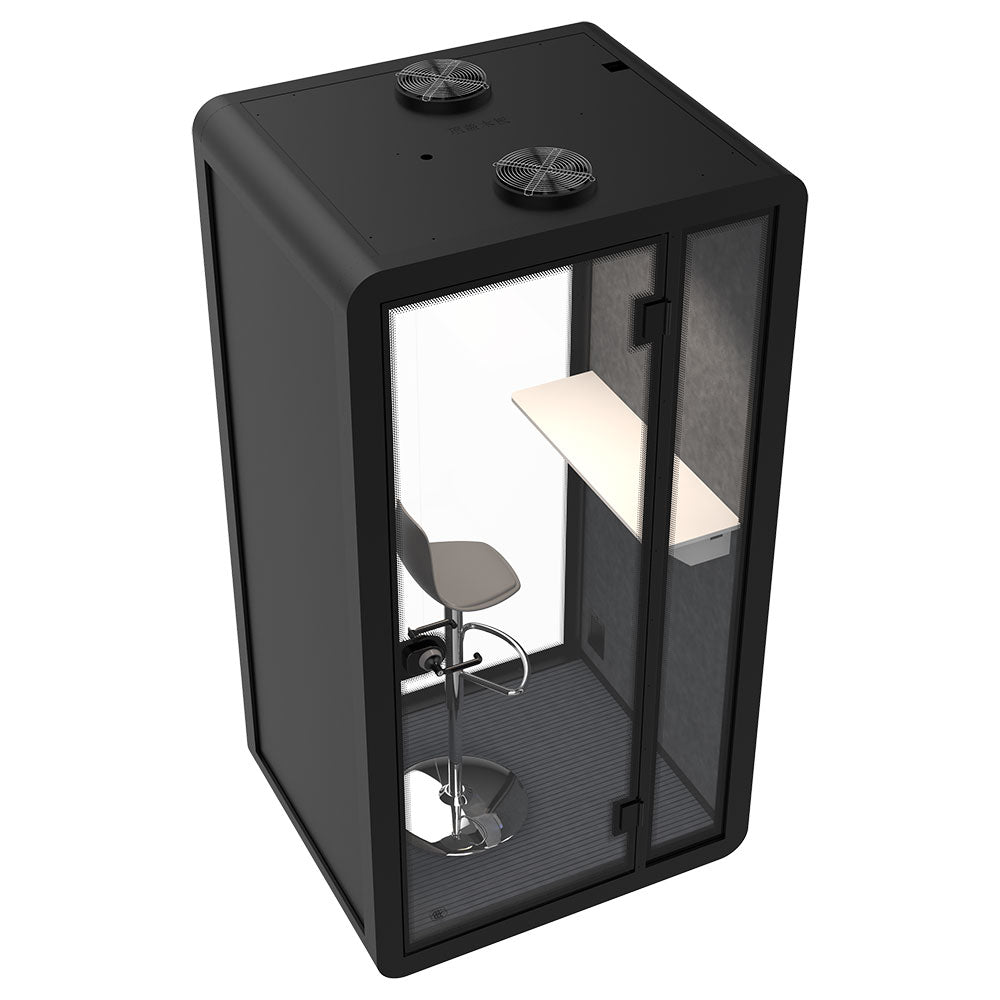 SERIES 2 – 2S XL SOLO POD - 1.2x1.0x2.35M - OFFICEBOOTH AUSTRALIA PTY LTD