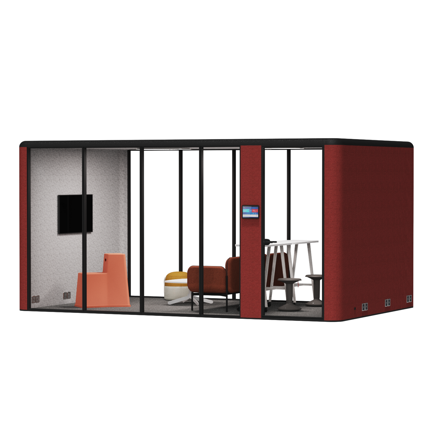 Max (MX) - MX9 - 488x308x250cm - OFFICEBOOTH AUSTRALIA PTY LTD