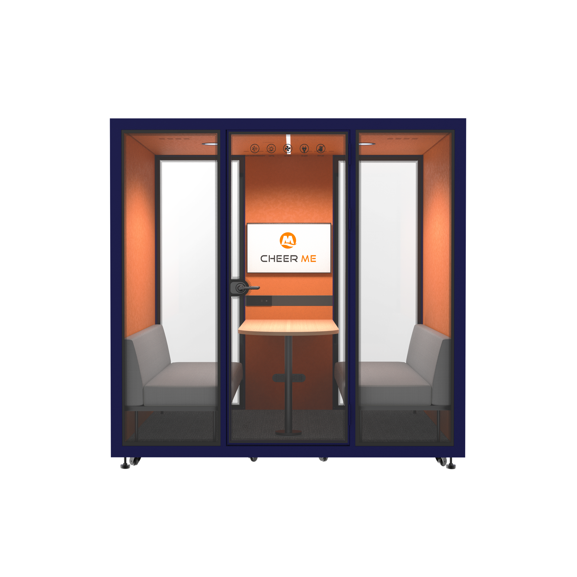 Essential+ - 2L - 2.20x2.10x2.35M - OFFICEBOOTH AUSTRALIA PTY LTD