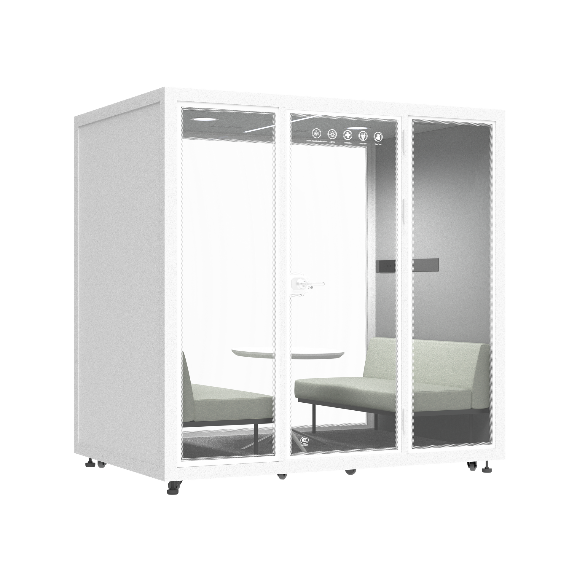 Essential+ - L - 2.2x1.5x2.35M - OFFICEBOOTH AUSTRALIA PTY LTD