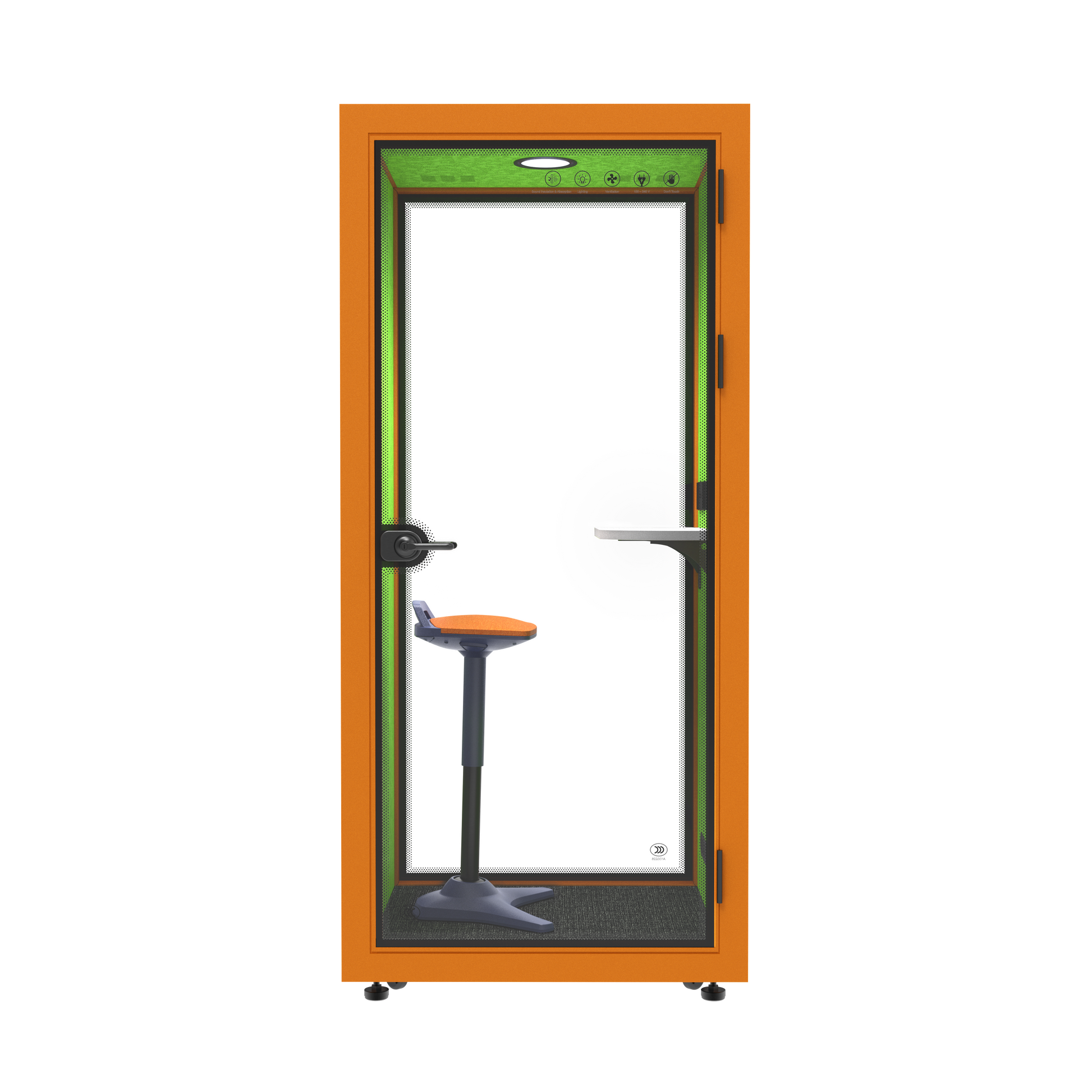 Essential+ - S - 1x0.9x2.35M - OFFICEBOOTH AUSTRALIA PTY LTD