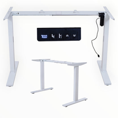Single Motor Height Adjustable Desk FRAME - OFFICEBOOTH AUSTRALIA PTY LTD